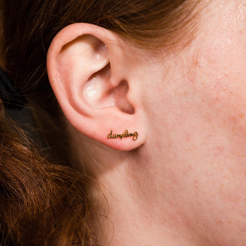 Dumpling Stud Earrings