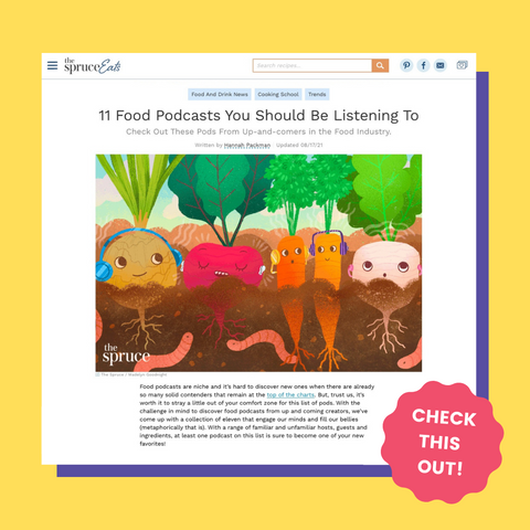 We Made the List: The Spruce Eats Names “Every Day is a Food Day” a Top Podcast to Listen To