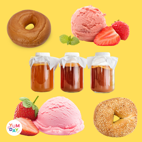 January 15: National Bagel Day, National Booch Day, and National Strawberry Ice Cream Day