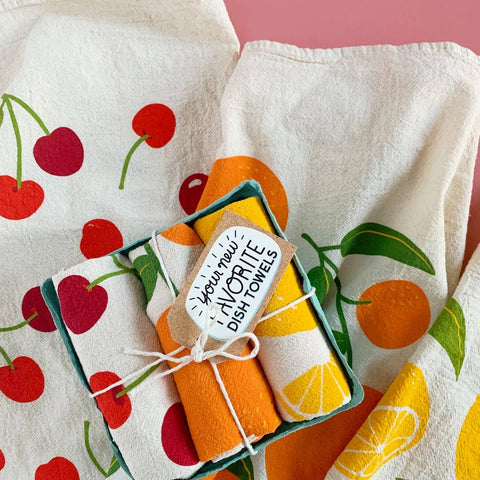 Fruit Stand - Dish Towel Set of 3