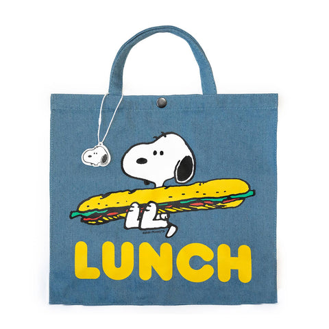 3P4 x Peanuts® - Snoopy Lunch Vintage-Style Market Tote