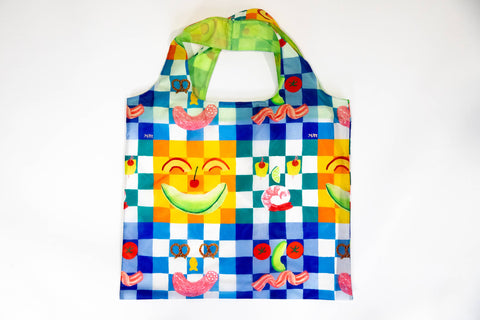 Picnic Art Sack by Kristina Micotti - Reusable Tote Bag