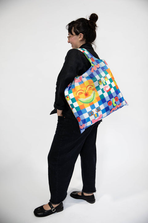 Picnic Art Sack by Kristina Micotti - Reusable Tote Bag