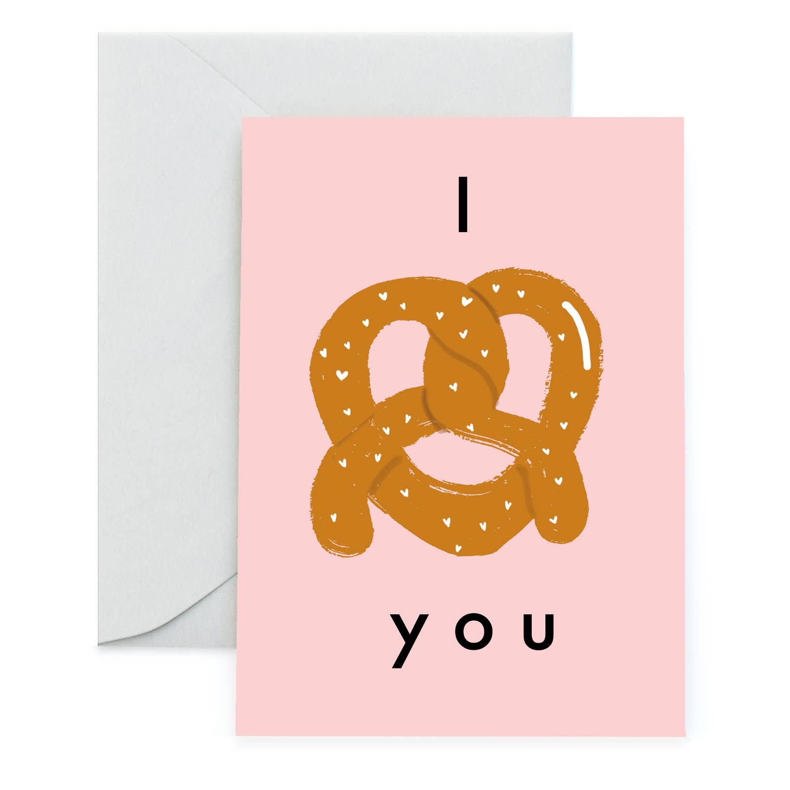 Pretzel Love Card