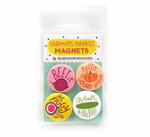 Farmers Market Mini Magnet Set