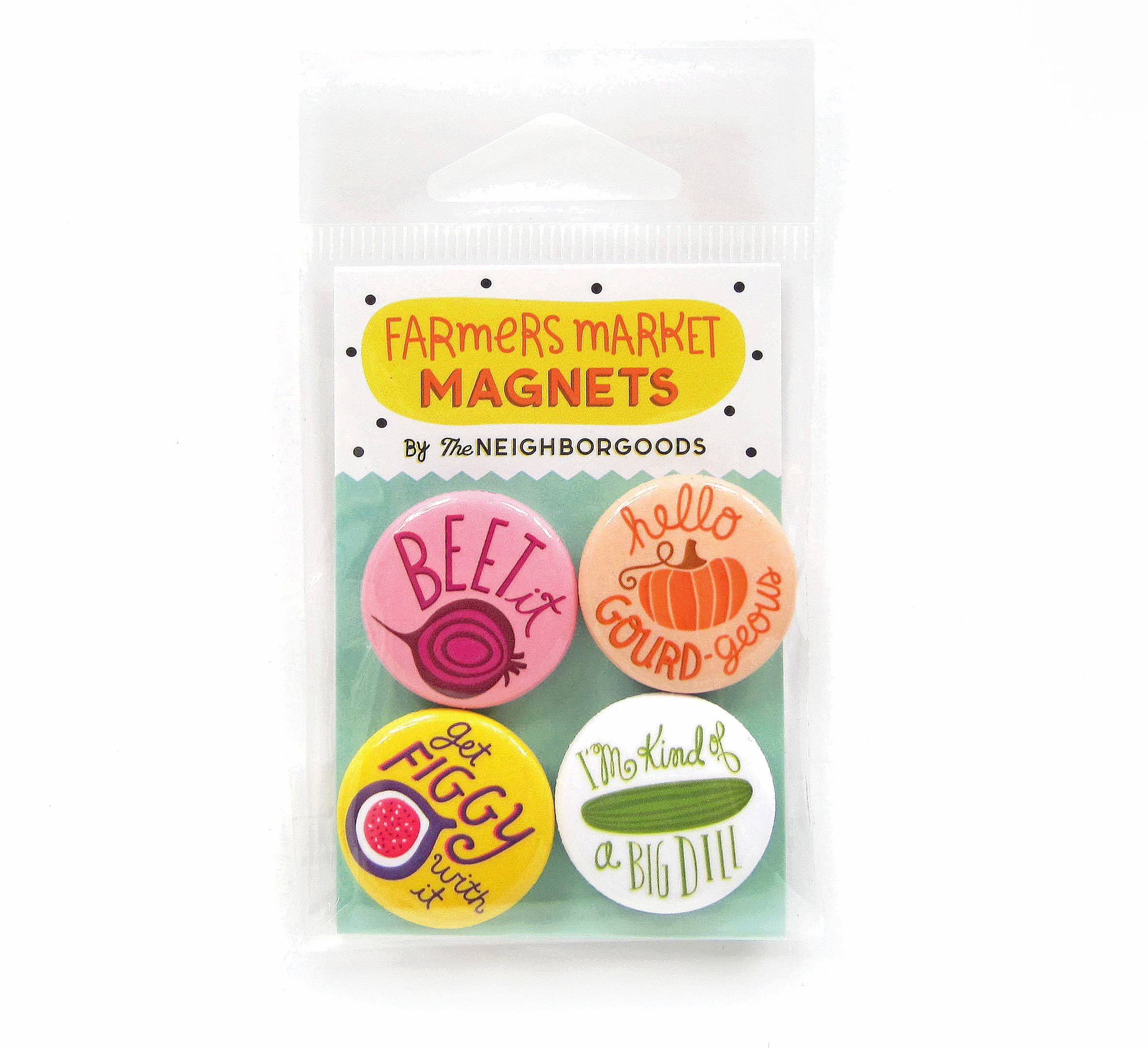 Farmers Market Mini Magnet Set