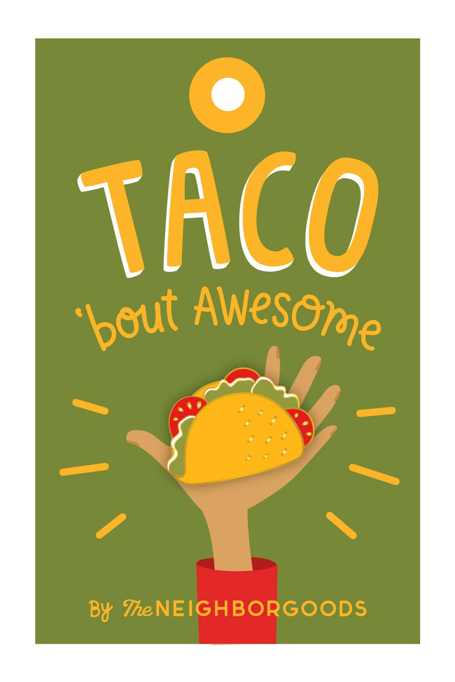 Taco Enamel Pin