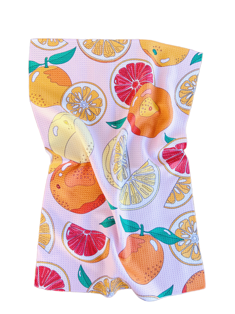 Fruit Kitchen Tea Towel - Citrus