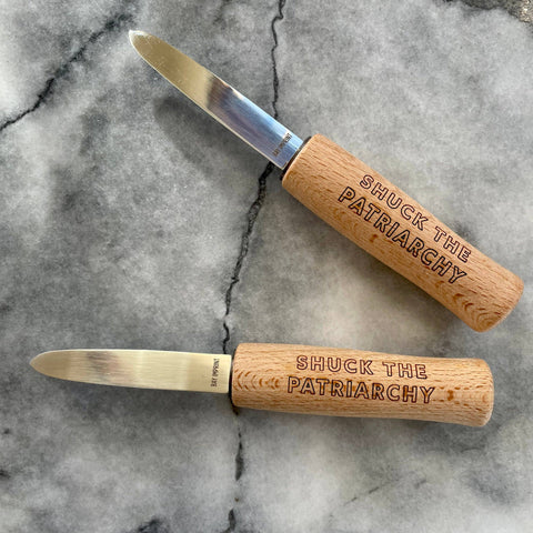 Shuck the Patriarchy Oyster Shucking Tool