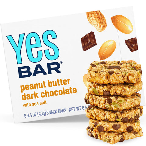 Peanut Butter Dark Chocolate - Gourmet Plant-Based Snack Bar