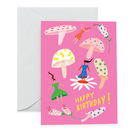 "Fun With Fungi" Birthday Card