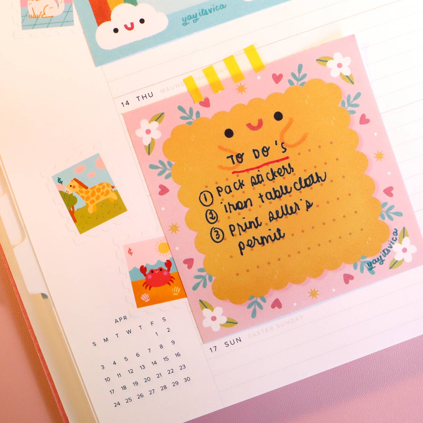 Cute Biscuit Notepad