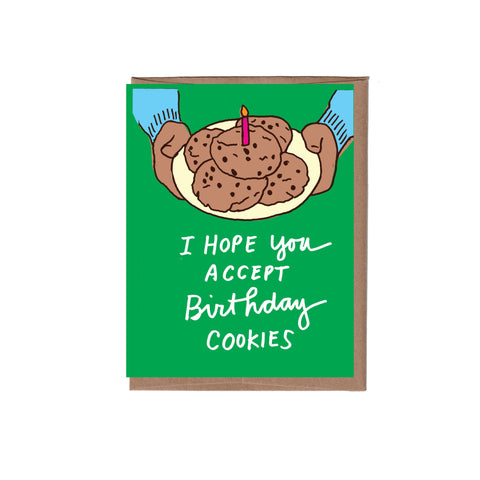 Scratch & Sniff Birthday Cookies Greeting Card