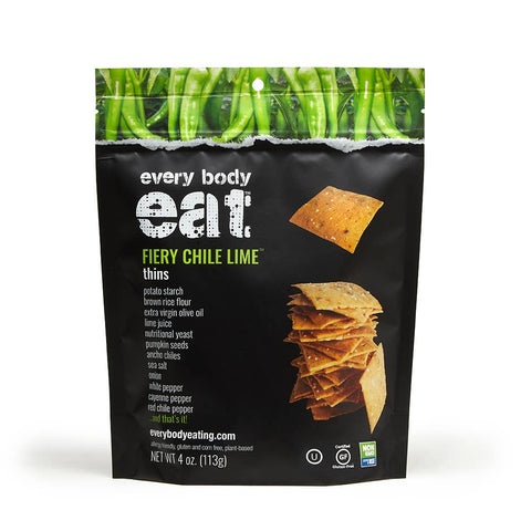 Fiery Chile Lime Snack Thins