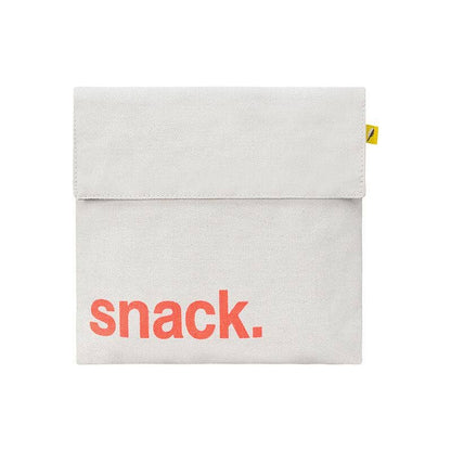 Flip Snack Sack - "Snack" Orange