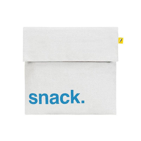 Flip Snack Sack - "Snack" Blue